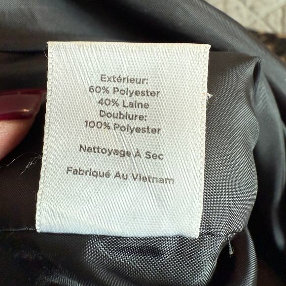 Women's Talbots Leopard Animal Print Straight Pencil Skirt Size 8 Petite - Picture 5 of 8